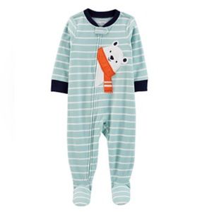 24m Carter’s Baby Boy long Sleeve footed pajamas